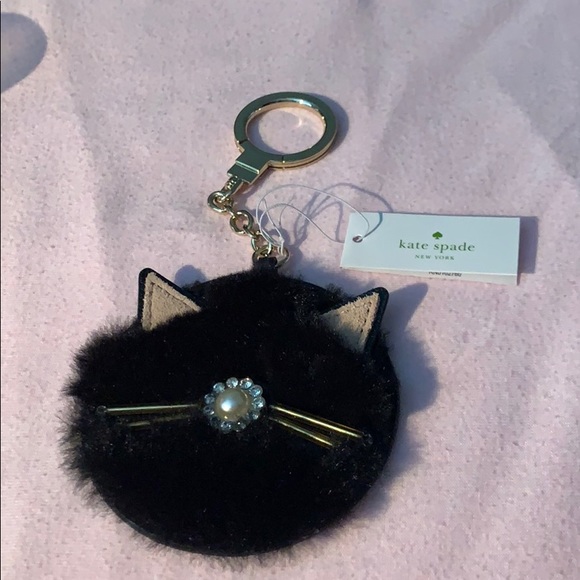 Kate Spade NWT Cat keyfob - Picture 2 of 4